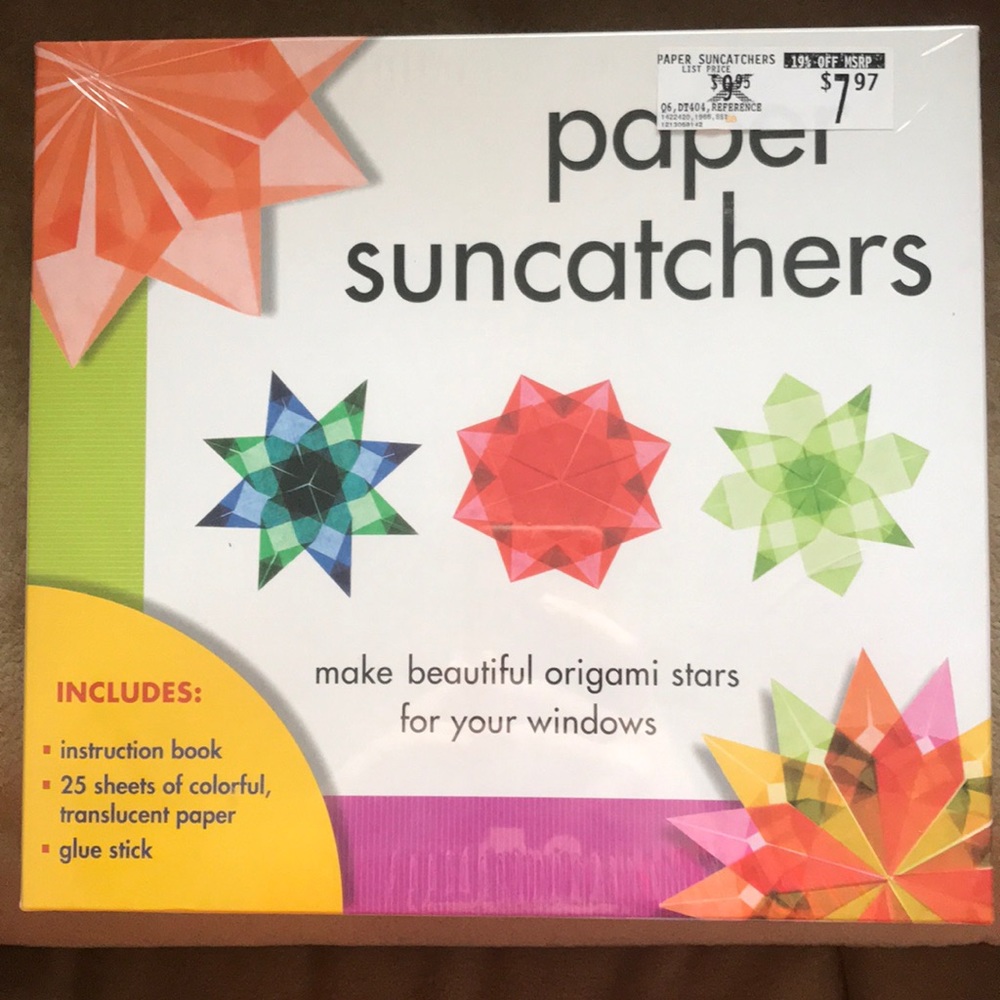Paper suncatchers kit